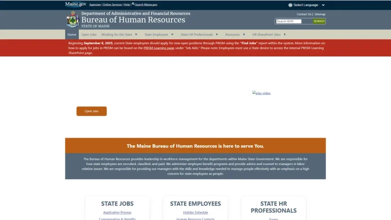 Maine Bureau of Human Resources - Augusta, ME