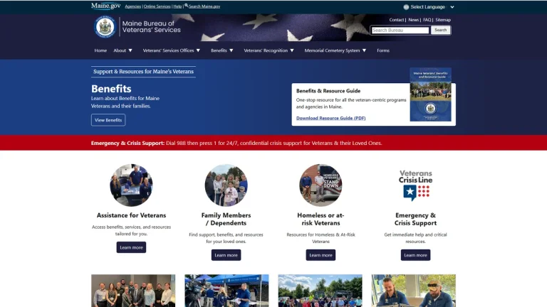 Maine Bureau of Veterans' Services - Portland, ME