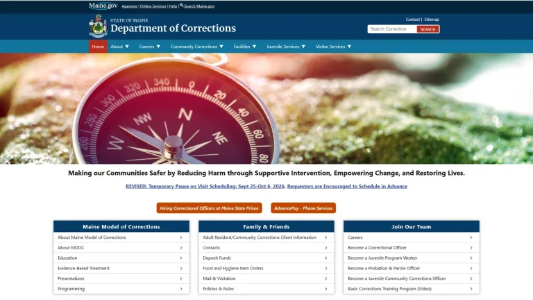 Maine Department of Corrections (Commissioner's Office) - Augusta, ME