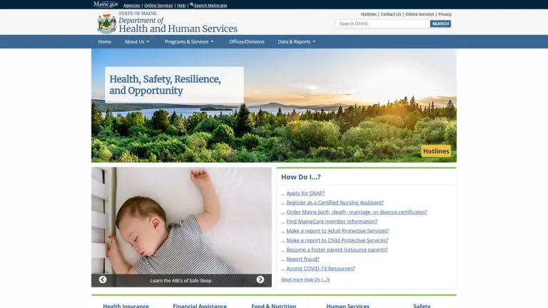Maine Department of Health and Human Services (Commissioner's Office) - Augusta, ME
