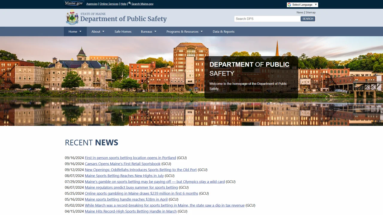 Maine Department of Public Safety - Augusta, ME