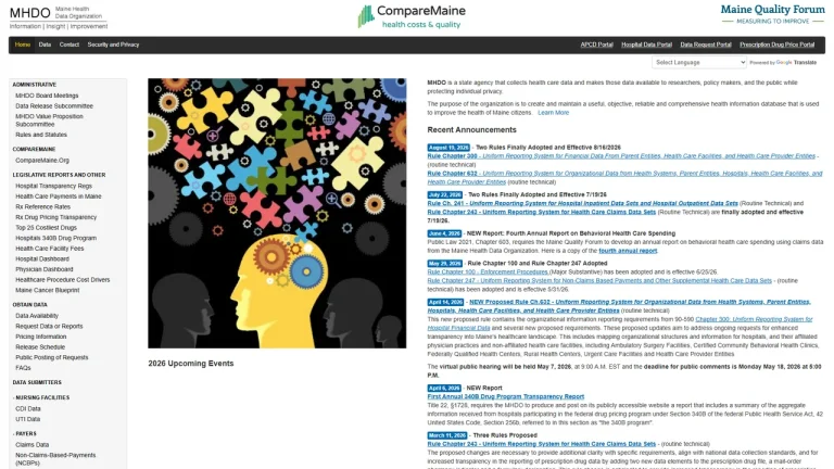 Maine Health Data Organization - Augusta, ME