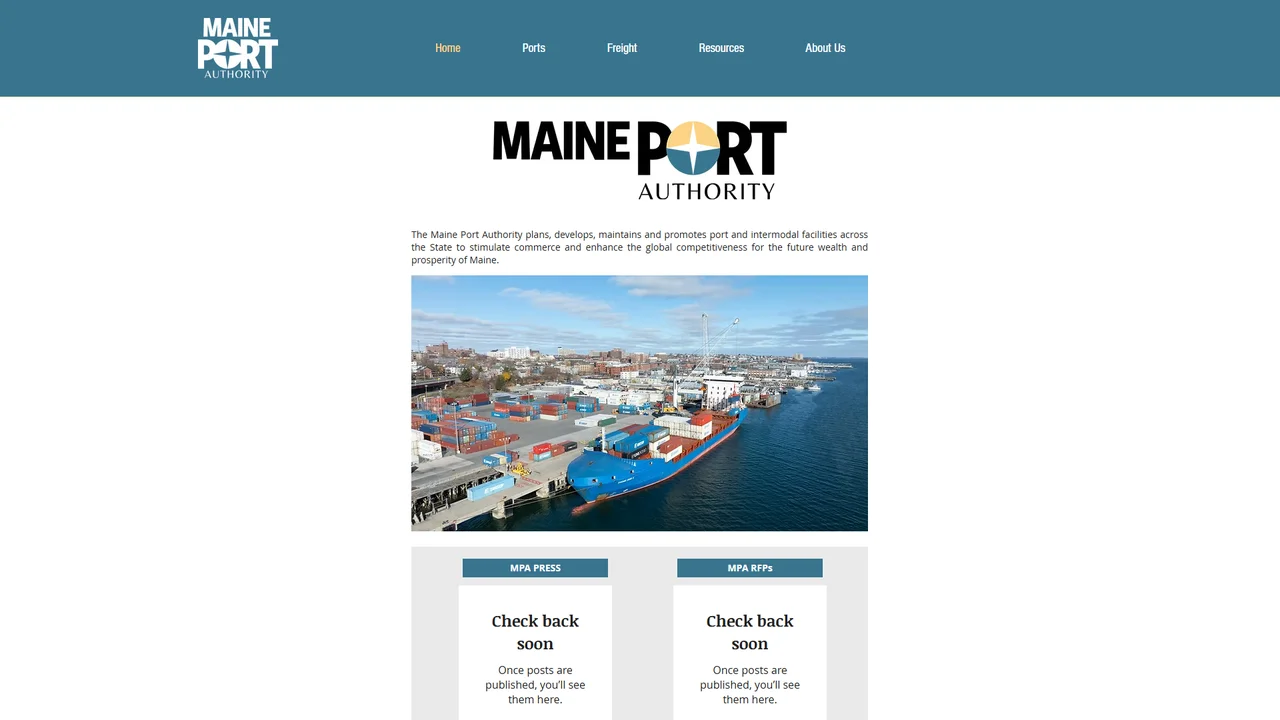Maine Port Authority - Portland, ME
