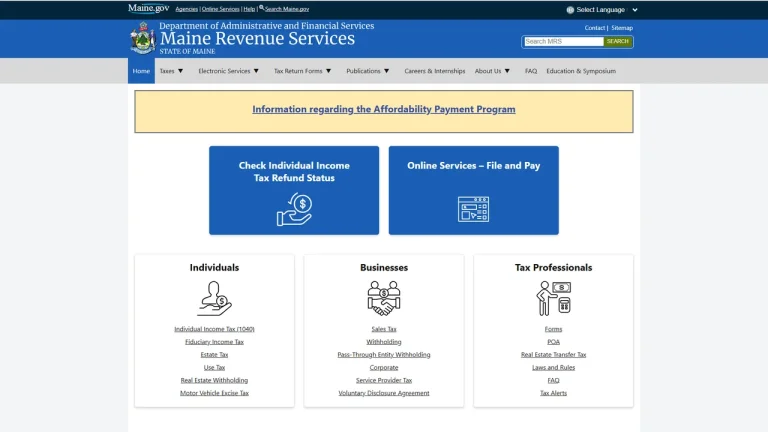 Maine Revenue Services - Augusta, ME