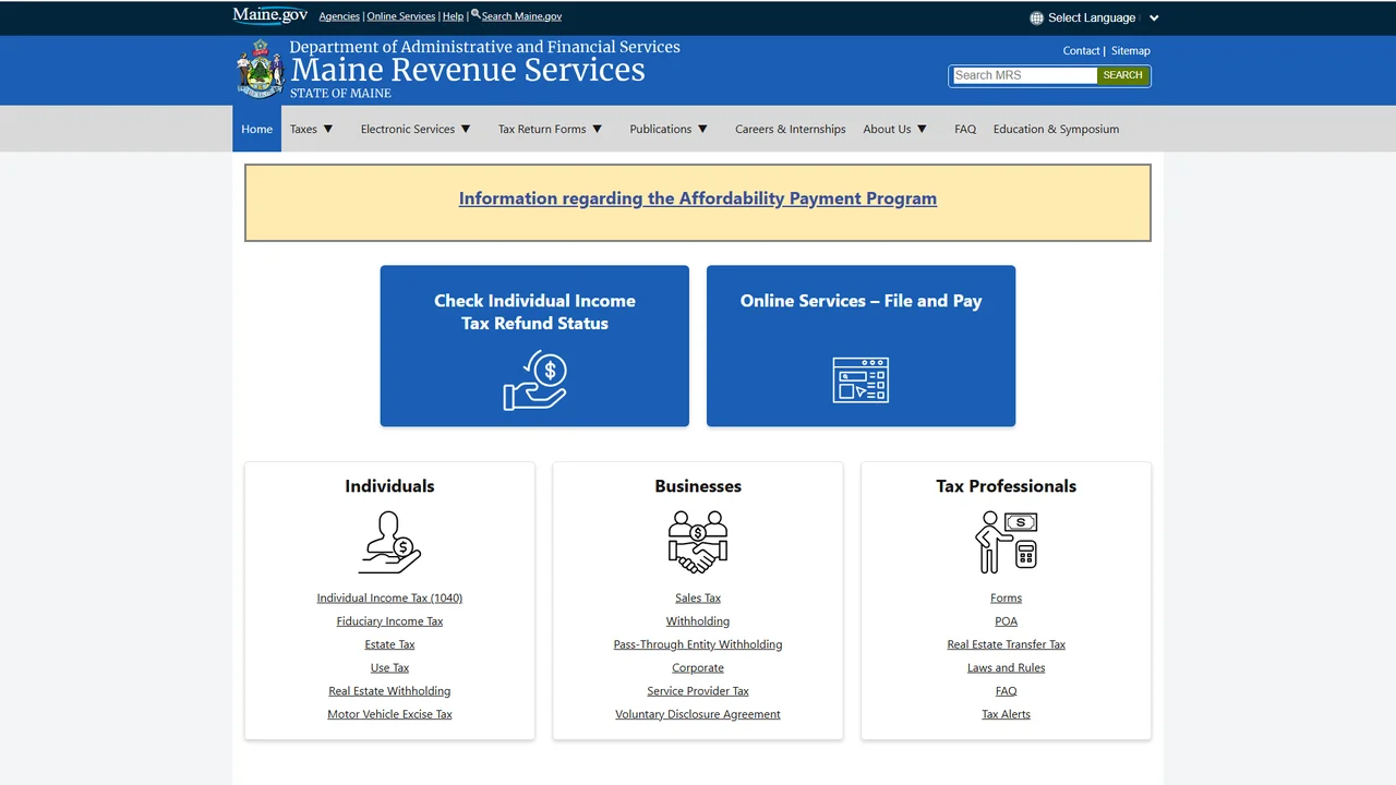 Maine Revenue Services - Augusta, ME