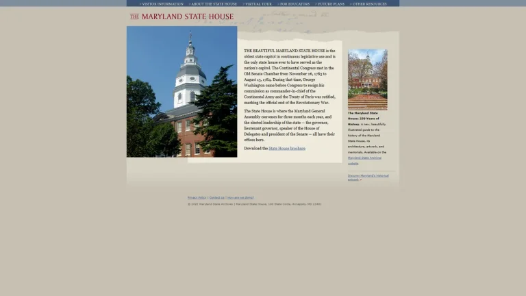 Maryland State House - Annapolis, MD