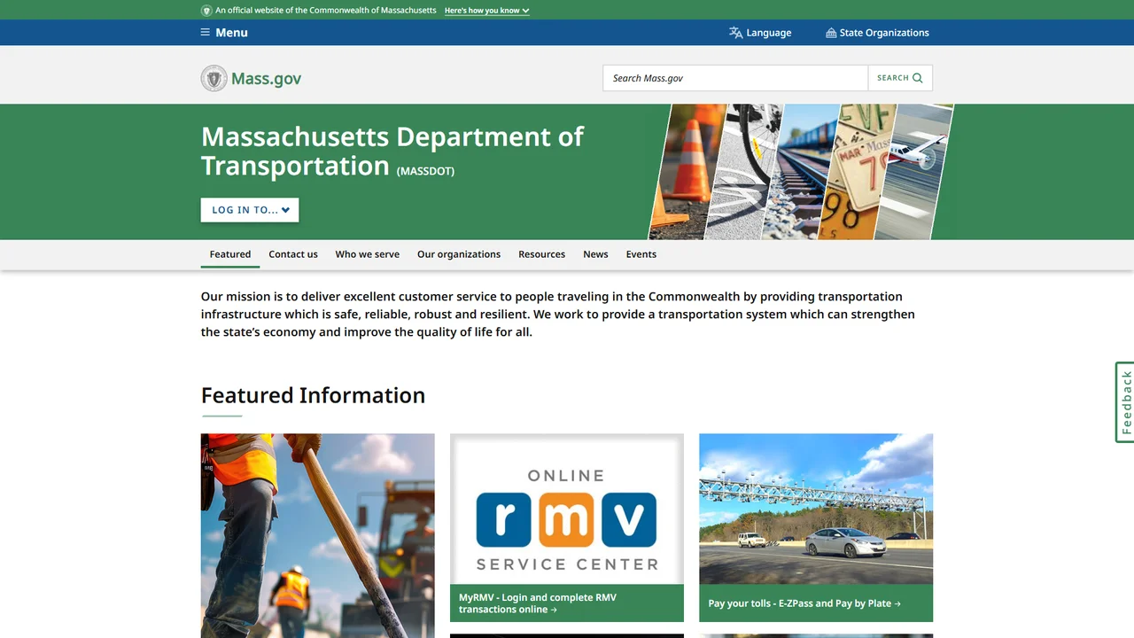Massachusetts Department of Transportation (MassDOT) - Boston, MA