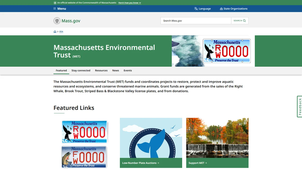 Massachusetts Environmental Trust - Boston, MA