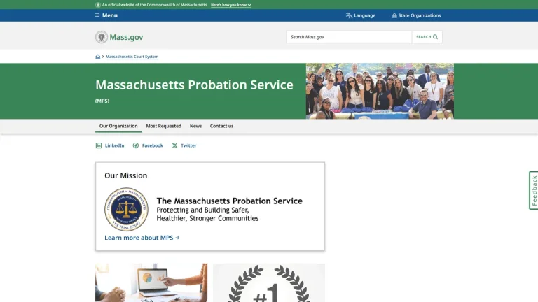 Massachusetts Probation Service - Boston, MA