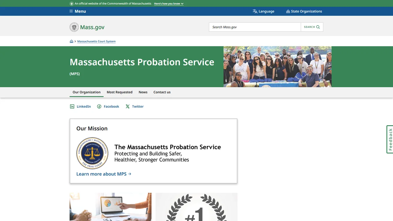 Massachusetts Probation Service - Boston, MA