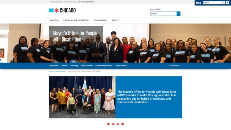 Mayor's Office for People with Disabilities - Chicago, IL
