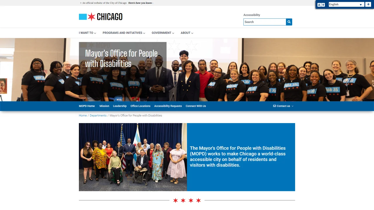 Mayor's Office for People with Disabilities - Chicago, IL
