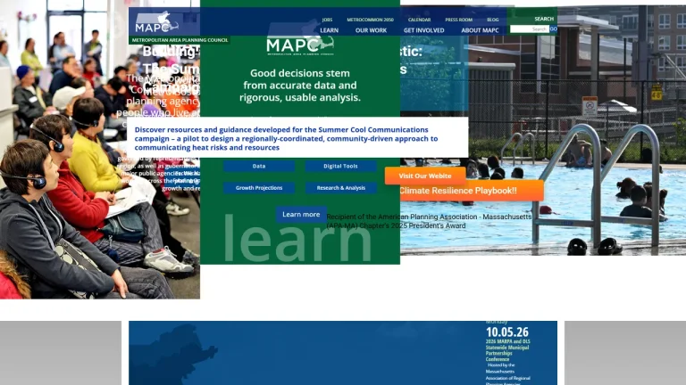 Metropolitan Area Planning Council - Boston, MA