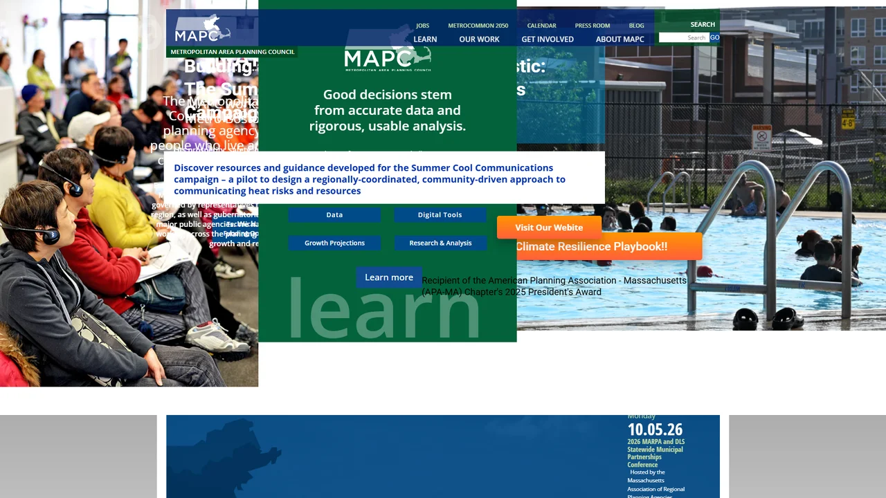 Metropolitan Area Planning Council - Boston, MA