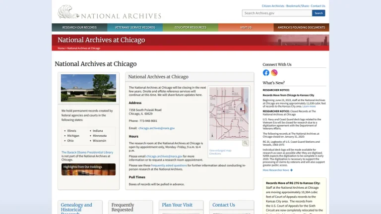 National Archives at Chicago - Chicago, IL