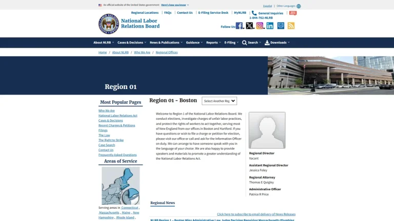 National Labor Relations Board - Boston, MA