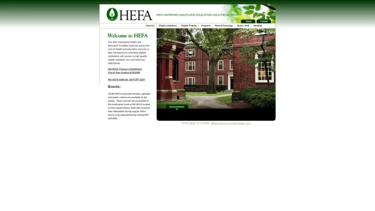 New Hampshire Health and Education Facilities Authority - Concord, NH