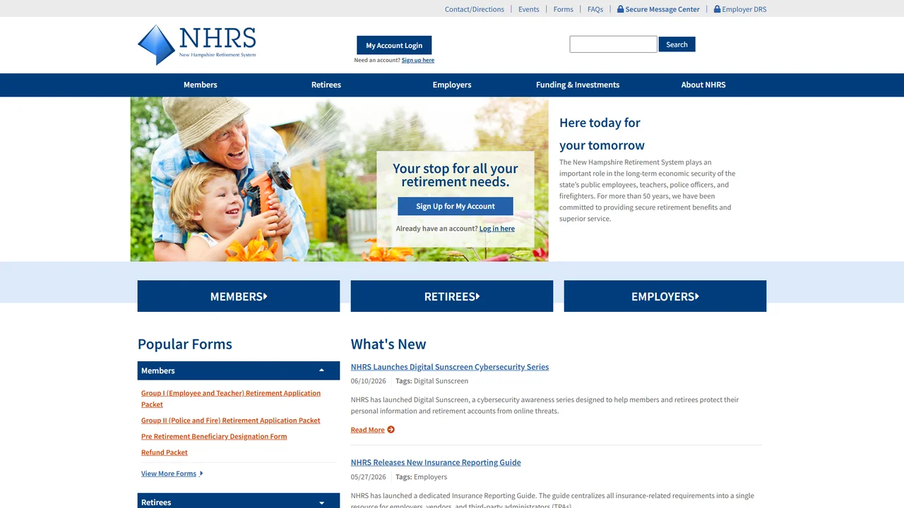 New Hampshire Retirement System - Concord, NH