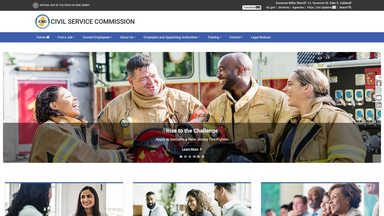New Jersey Civil Service Commission (Personnel Department)