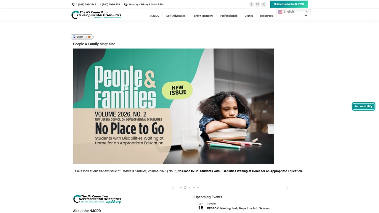 New Jersey Council on Developmental Disabilities