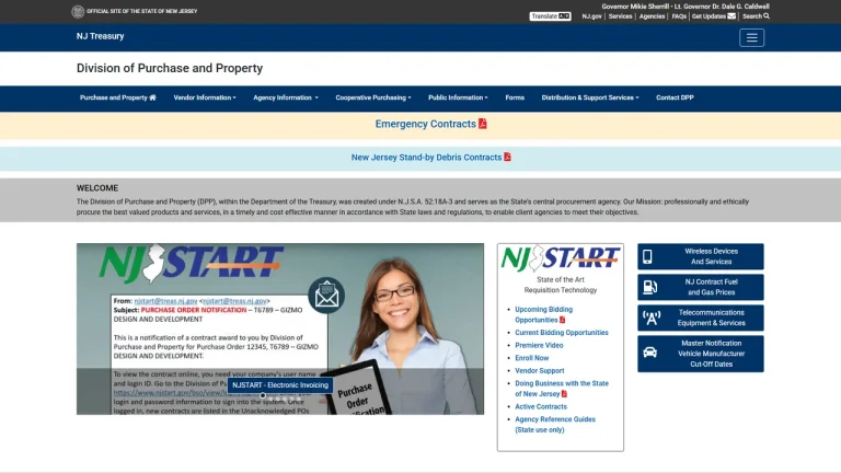 New Jersey Division of Purchase and Property
