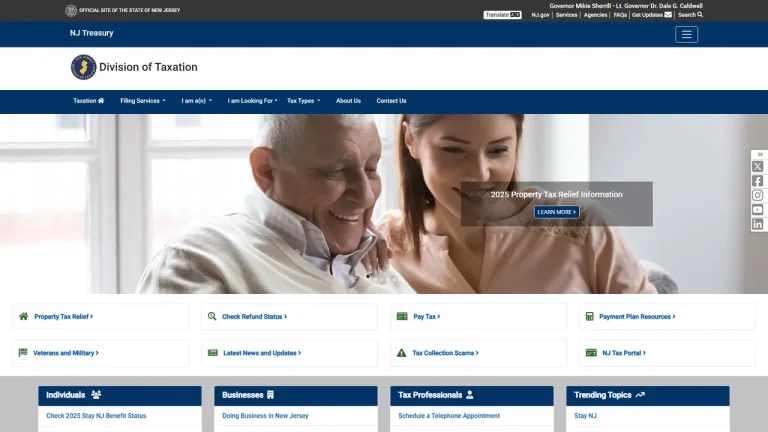 New Jersey Division of Taxation - Newark Regional Information Center - Newark, NJ