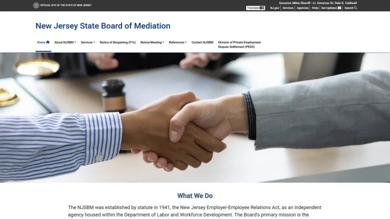 New Jersey State Board of Mediation