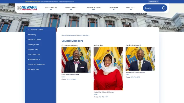 Newark City Council Offices - Newark, NJ