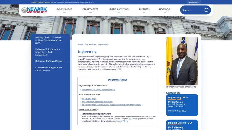 Newark Electrical Bureau - Newark, NJ