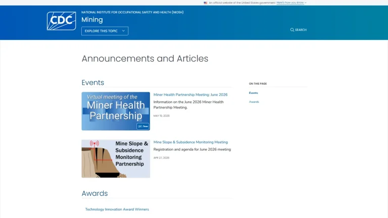 NIOSH Pittsburgh Mining Research Division (HHS) - Pittsburgh, PA
