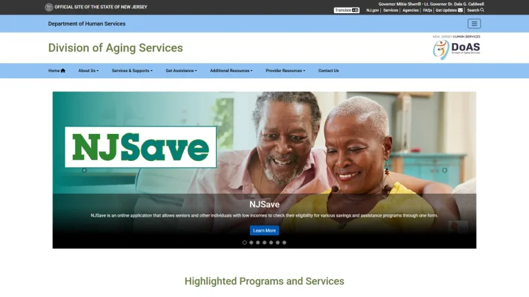 NJ Long Term Care Systems Development