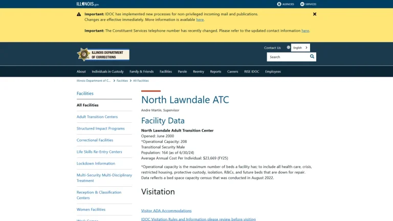 North Lawndale Adult Transition Center - Chicago, IL