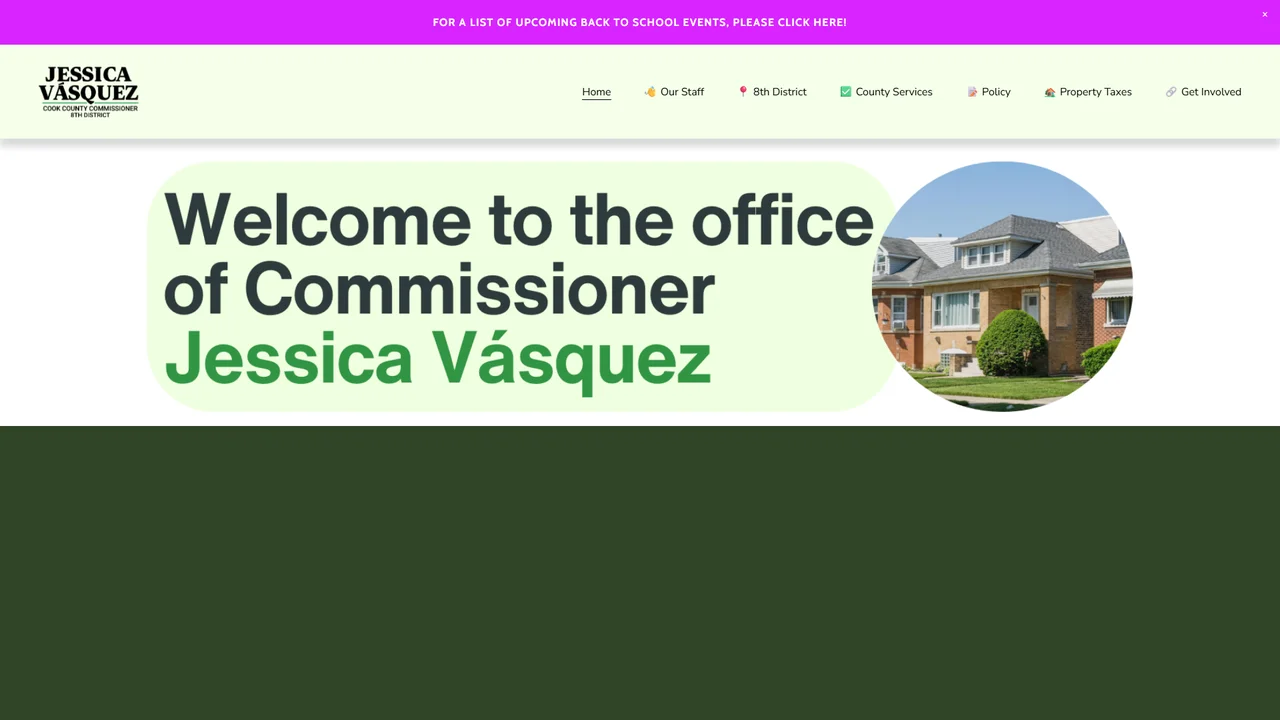 Office of Commissioner Jessica Vásquez - Chicago, IL