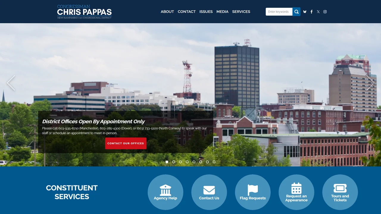 Office of Congressman Chris Pappas - Manchester, NH