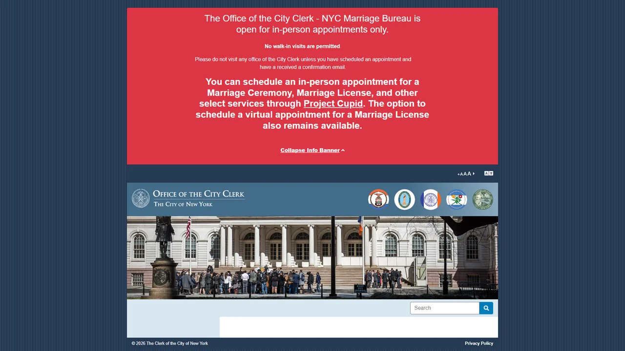 Office of the City Clerk - New York, NY