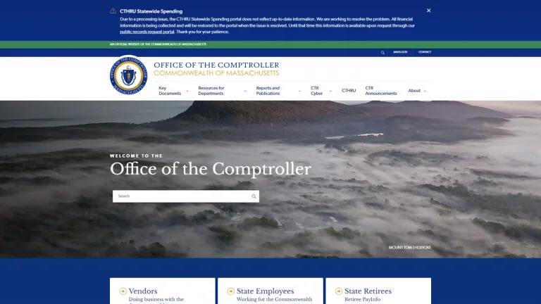 Office of the Comptroller of the Commonwealth - Boston, MA