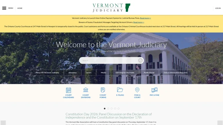 Office of the Court Administrator - Montpelier, VT