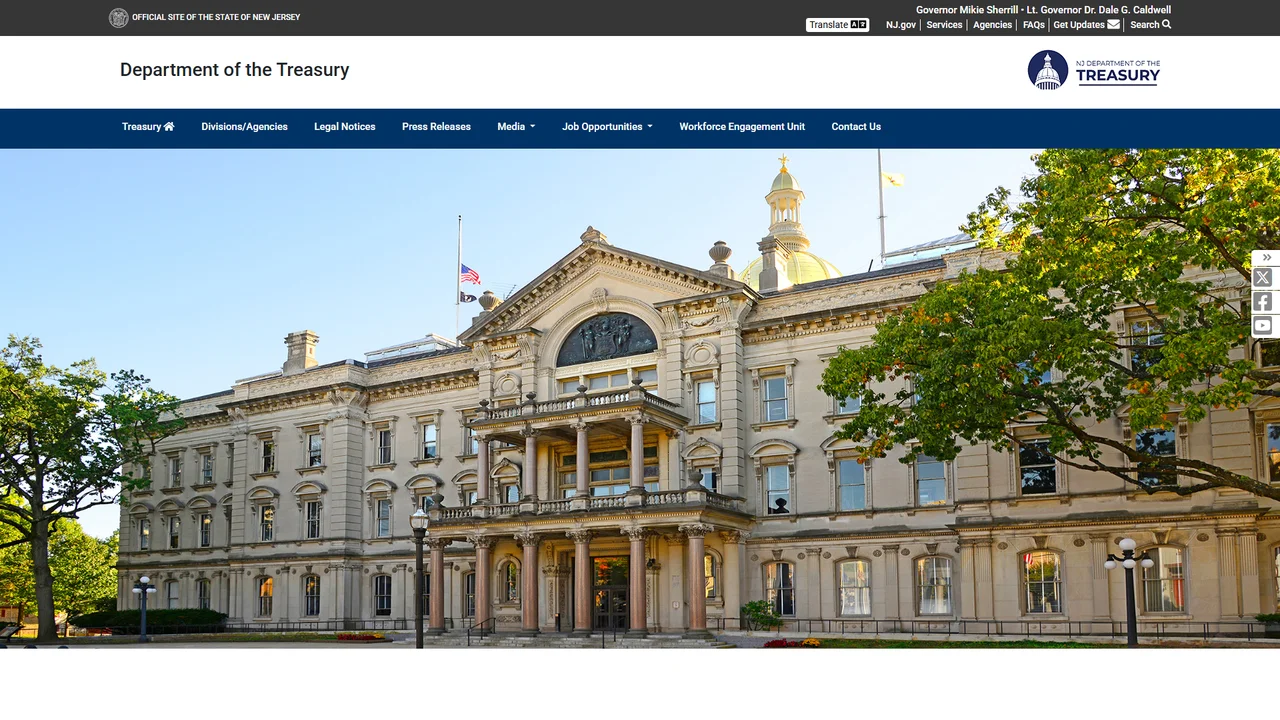 Office of the New Jersey State Treasurer