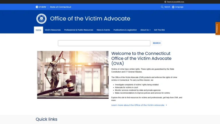 Office of the Victim Advocate - Hartford, CT