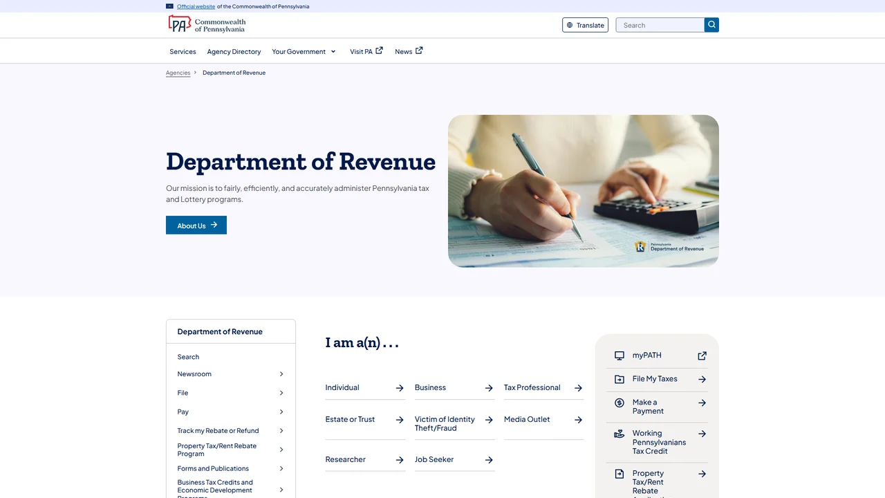 PA Department of Revenue - Green Tree District Office - Pittsburgh, PA