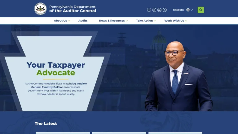 Pennsylvania Department of the Auditor General - Harrisburg, PA