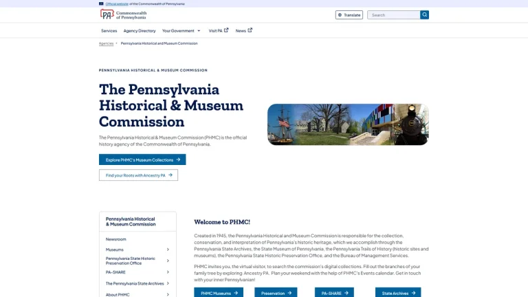 Pennsylvania Historical and Museum Commission - Harrisburg, PA
