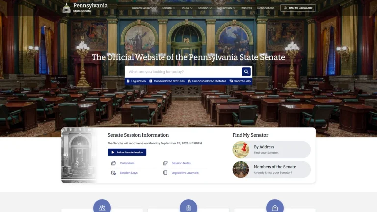 Pennsylvania State Senate - Harrisburg, PA