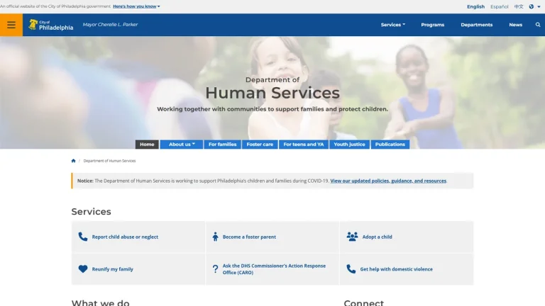 Philadelphia Community Services Office - Philadelphia, PA