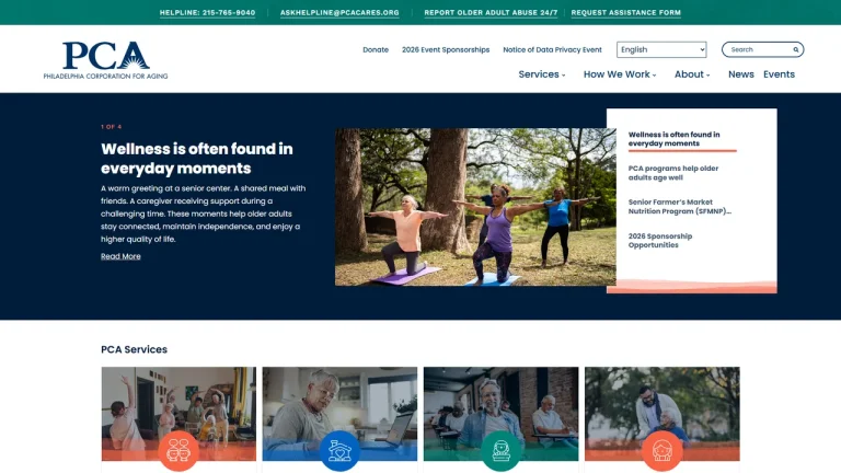Philadelphia Corporation for Aging - Philadelphia, PA