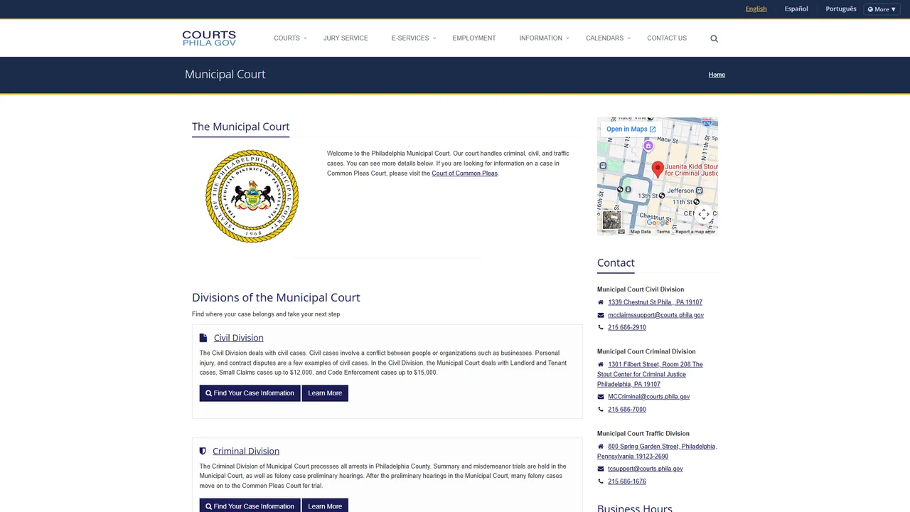 Philadelphia Municipal Court