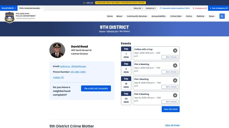 Philadelphia Police 9th District