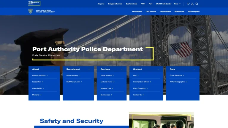 Port Authority Police Command - Port Authority Bus Terminal - New York, NY