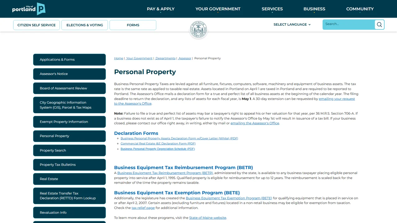 Portland Purchasing Department - Portland, ME