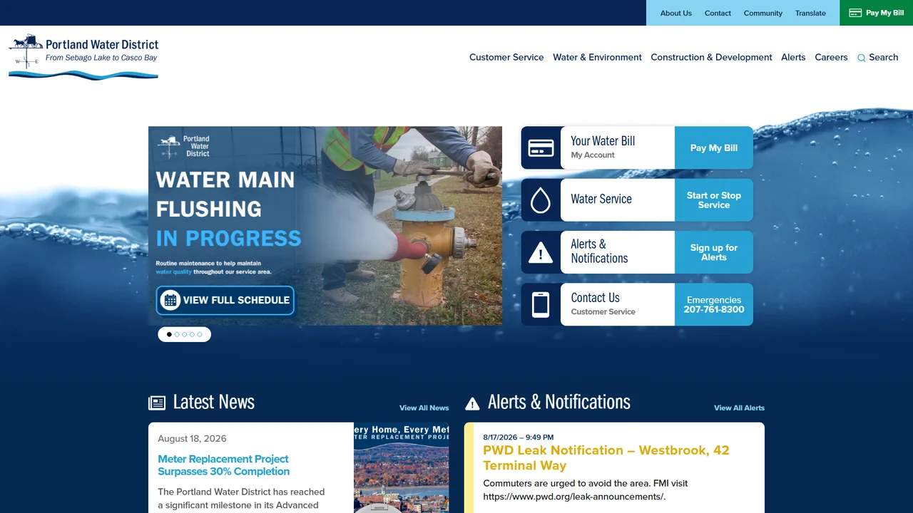 Portland Water District - Portland, ME